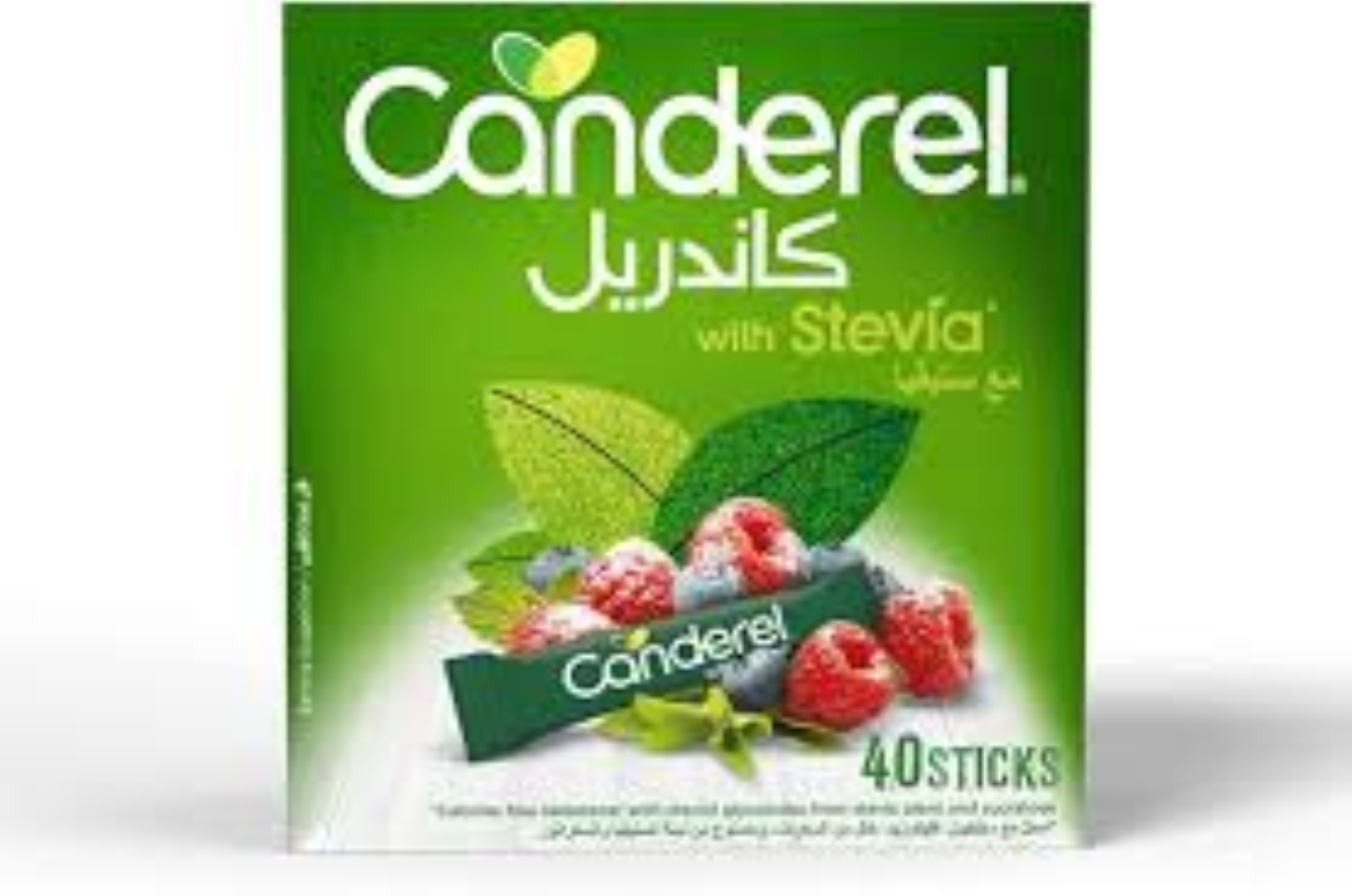 CANDEREL STEVIA STICKS 40'S GREEN